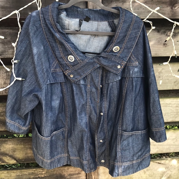 Express Jackets & Blazers - Express jean jacket size 2x